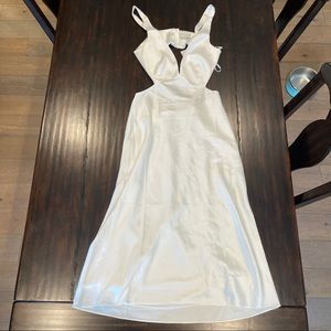 Sachin & Babi Sierra Satin Midi Dress